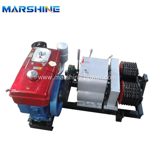 Double Drum Electric Cable Pulling Winch